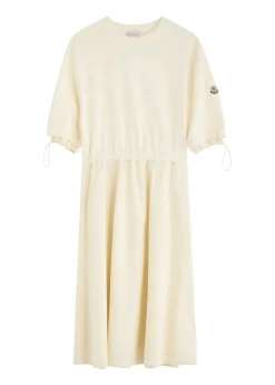 Abito cotton and woven midi dress
