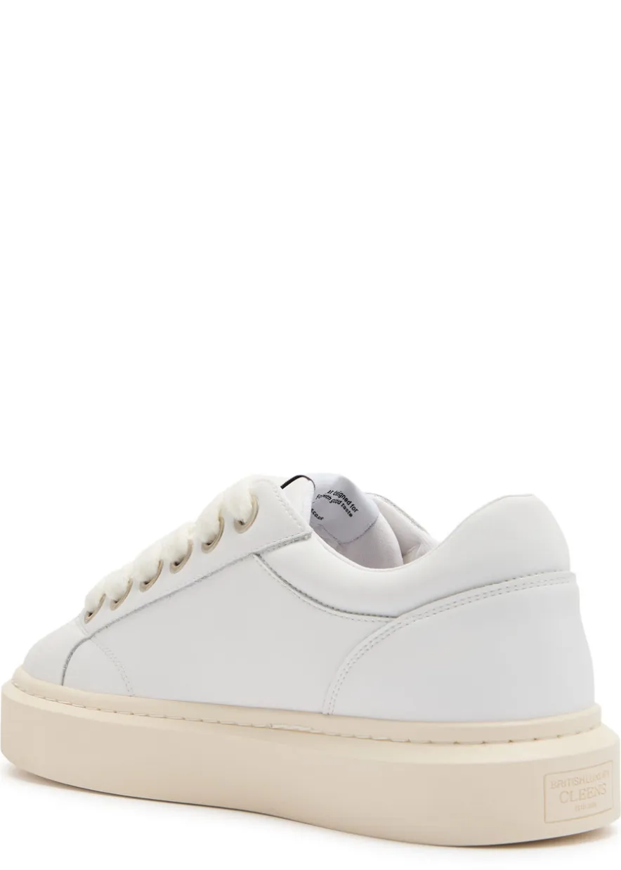 Ace chunky-lace leather sneakers