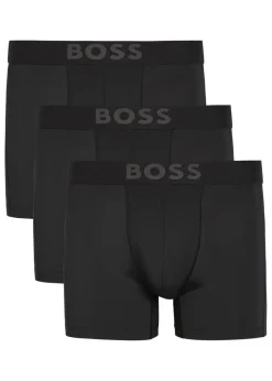 Active stretch-jersey boxer briefs - set of three