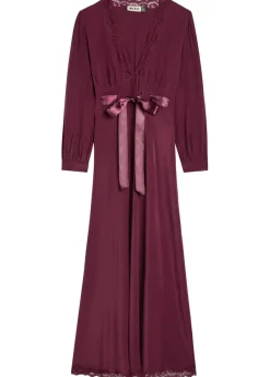 Adaline lace-trim silk-chiffon midi dress