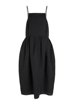 Adira silk and cotton-blend midi dress