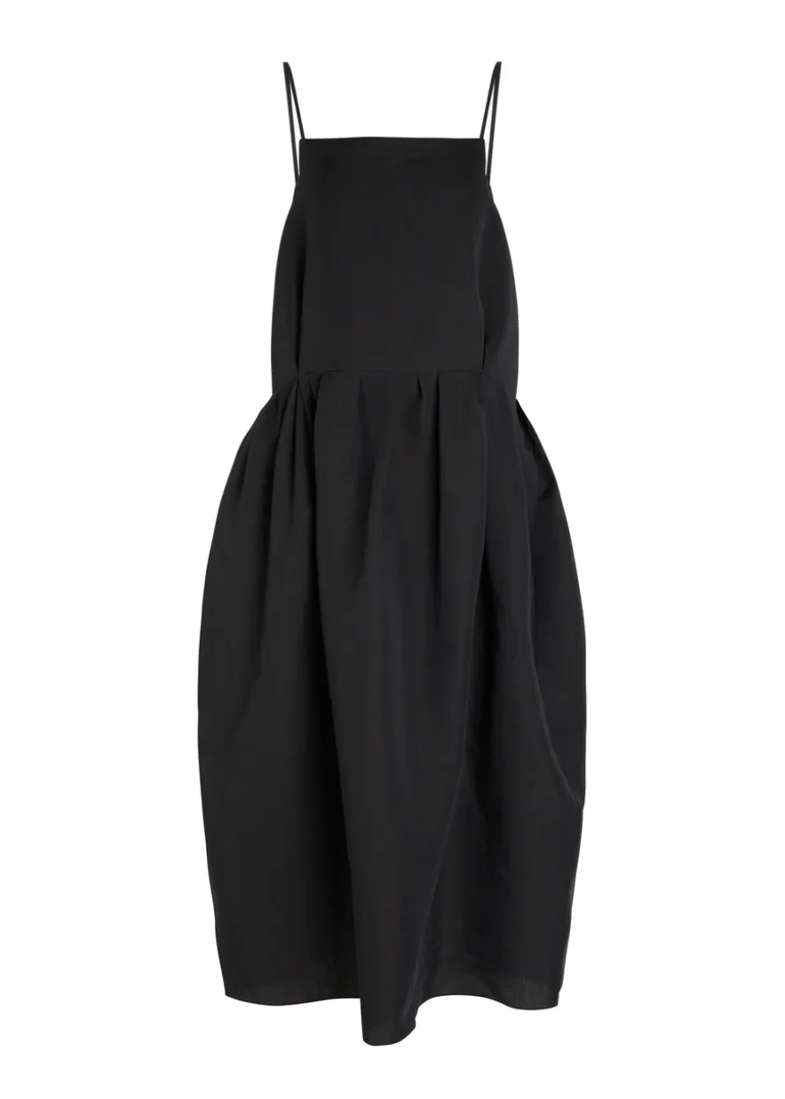 Adira silk and cotton-blend midi dress