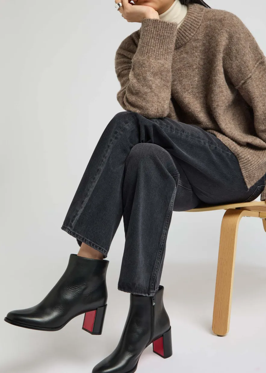 Adoxa 70 leather ankle boots