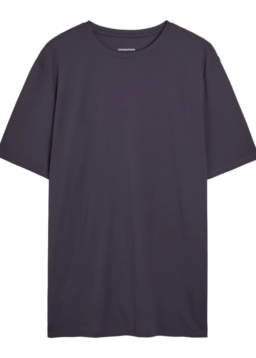 Aero logo stretch-jersey T-shirt