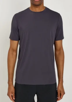 Aero logo stretch-jersey T-shirt