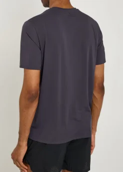 Aero logo stretch-jersey T-shirt