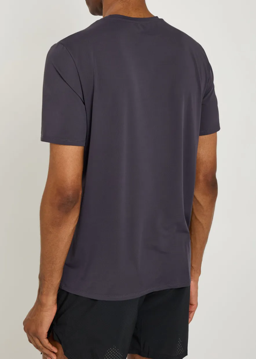 Aero logo stretch-jersey T-shirt