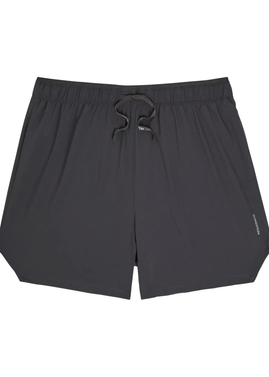 Aero perforated stretch-jersey shorts