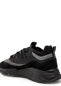 Aero Runner panelled mesh sneakers