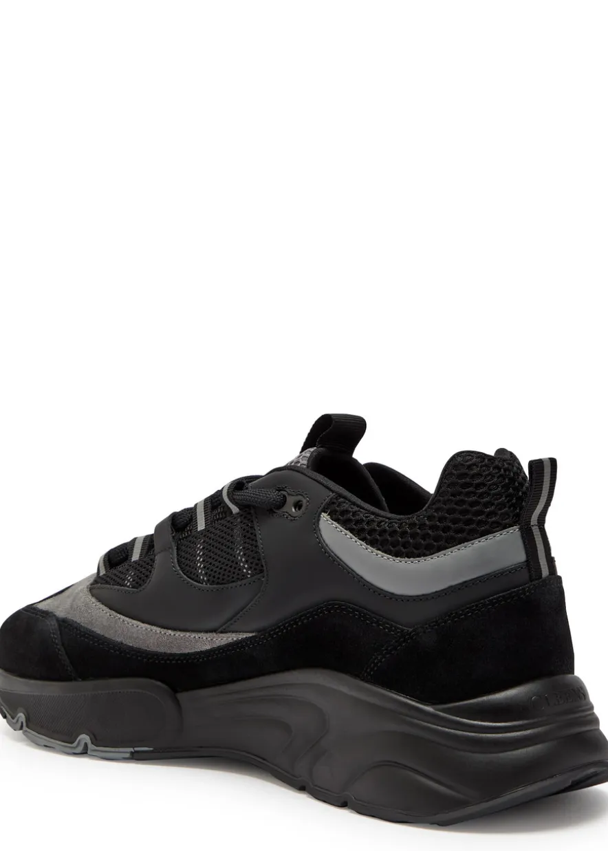 Aero Runner panelled mesh sneakers