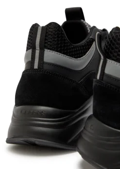 Aero Runner panelled mesh sneakers