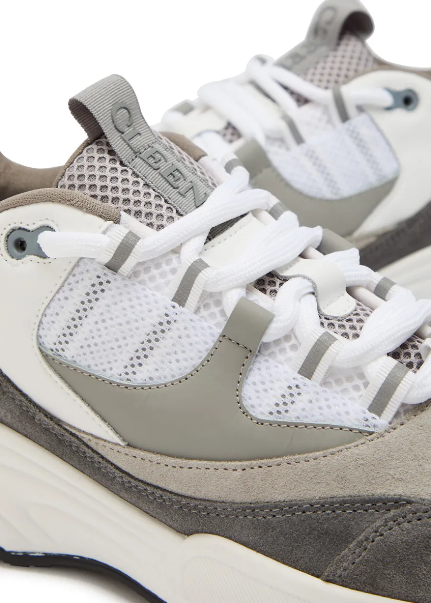 Aero Runner panelled mesh sneakers