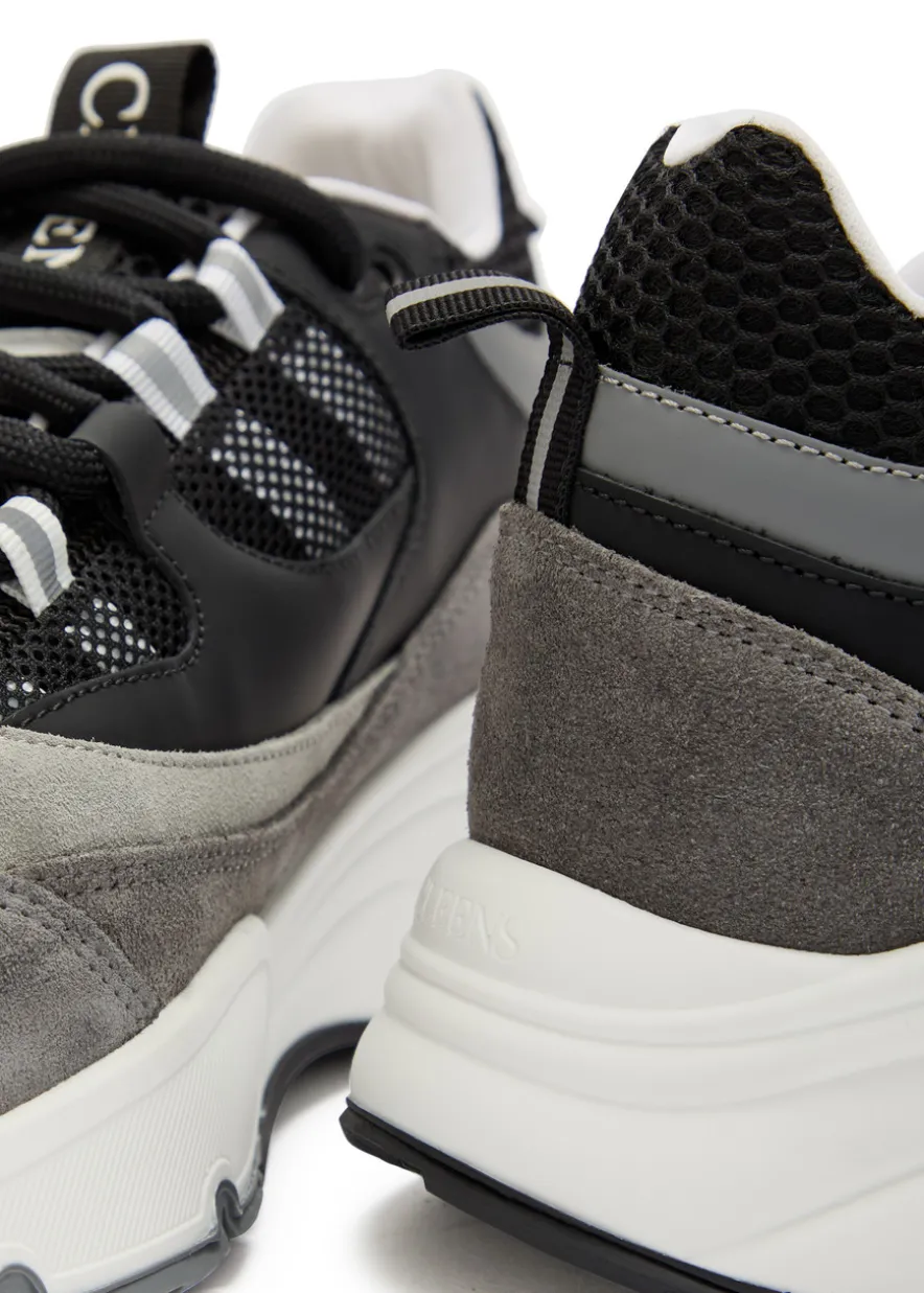 Aero Runner panelled mesh sneakers