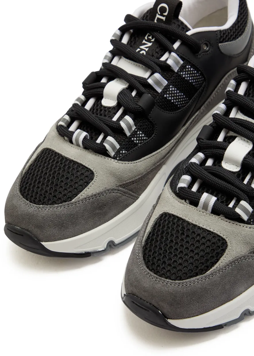 Aero Runner panelled mesh sneakers