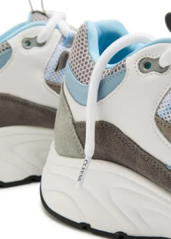 Aero Runner panelled mesh sneakers