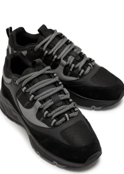 Aero Runner panelled mesh sneakers