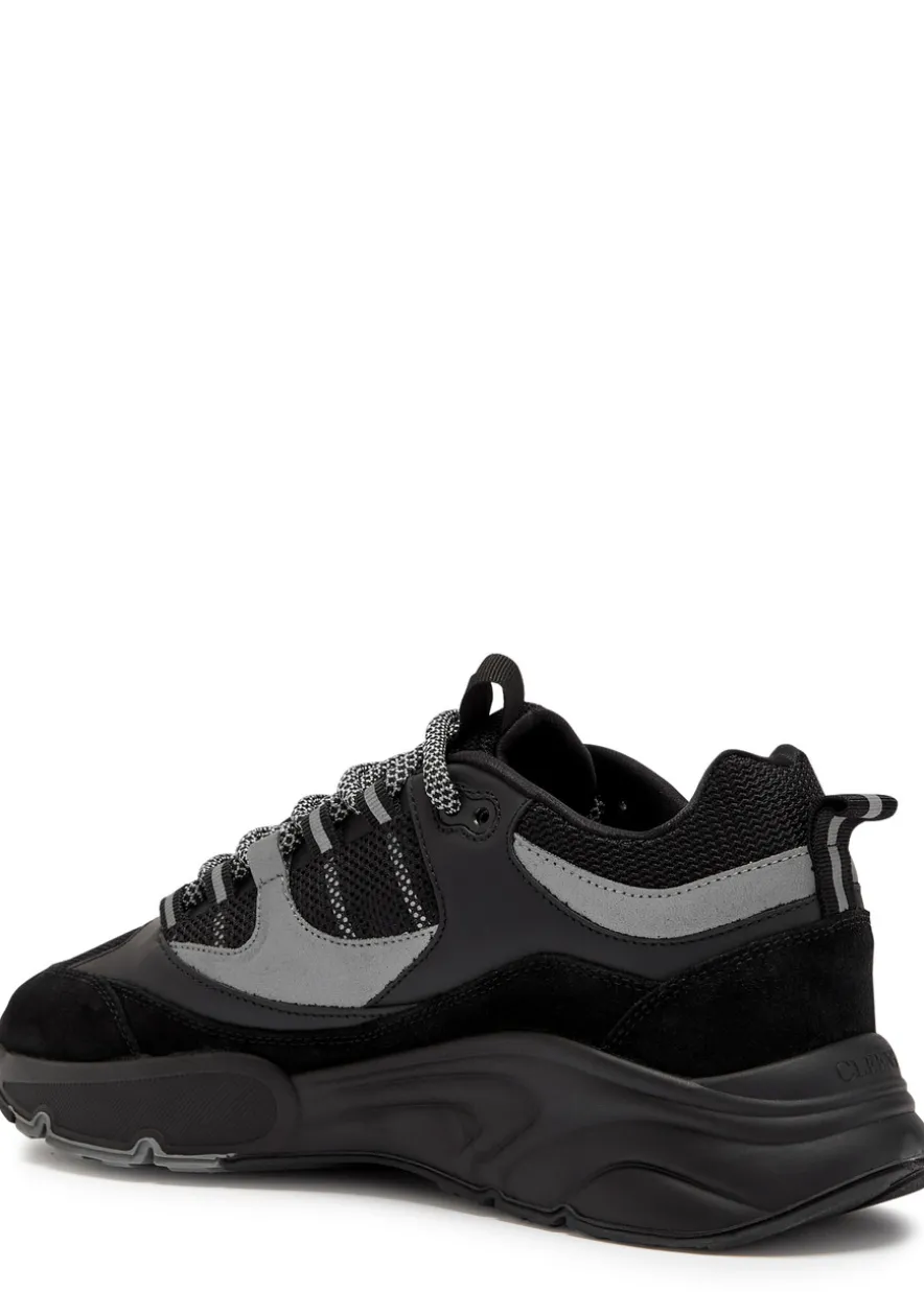 Aero Runner panelled mesh sneakers