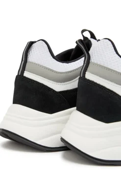 Aero Runner panelled mesh sneakers