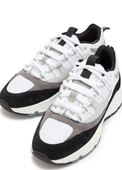 Aero Runner panelled mesh sneakers