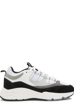 Aero Runner panelled mesh sneakers