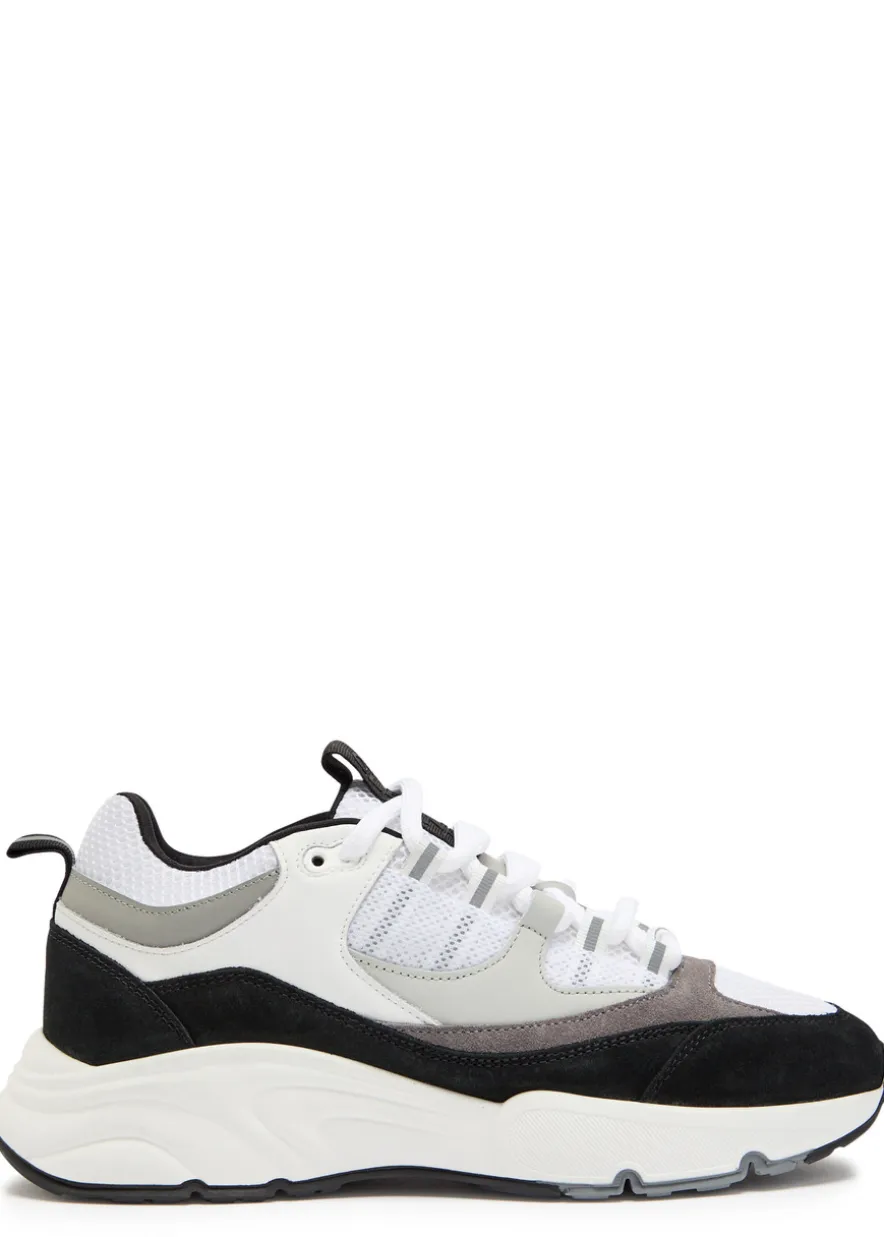 Aero Runner panelled mesh sneakers