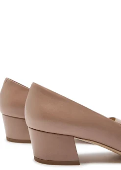 Agathe 40 leather pumps