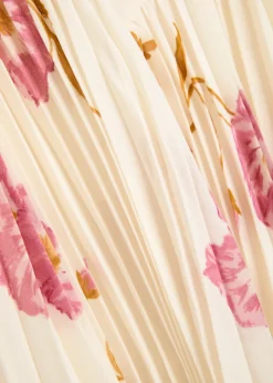 Aiko floral-print chiffon midi dress