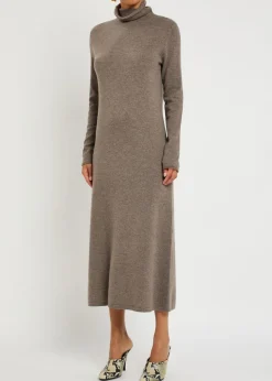 Ailina cashmere midi dress