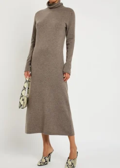 Ailina cashmere midi dress