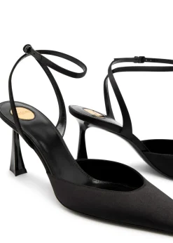 Aimee 75 satin pumps