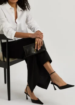 Aimee 75 satin pumps