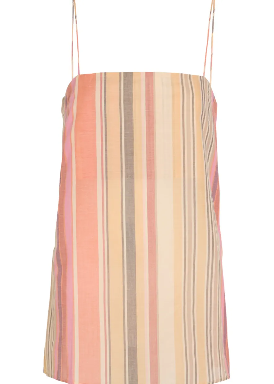 Aina striped cotton top