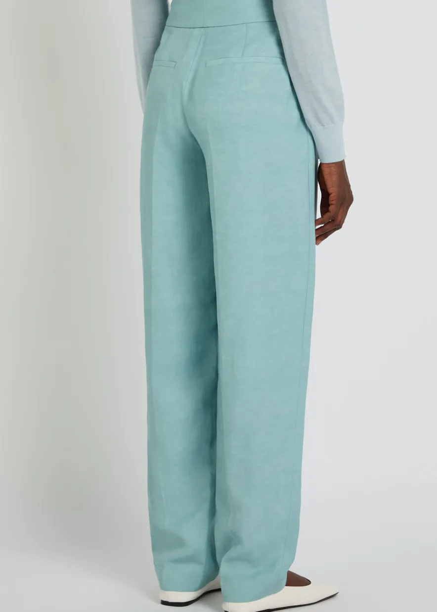 Aix tapered-leg woven trousers