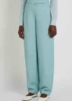 Aix tapered-leg woven trousers