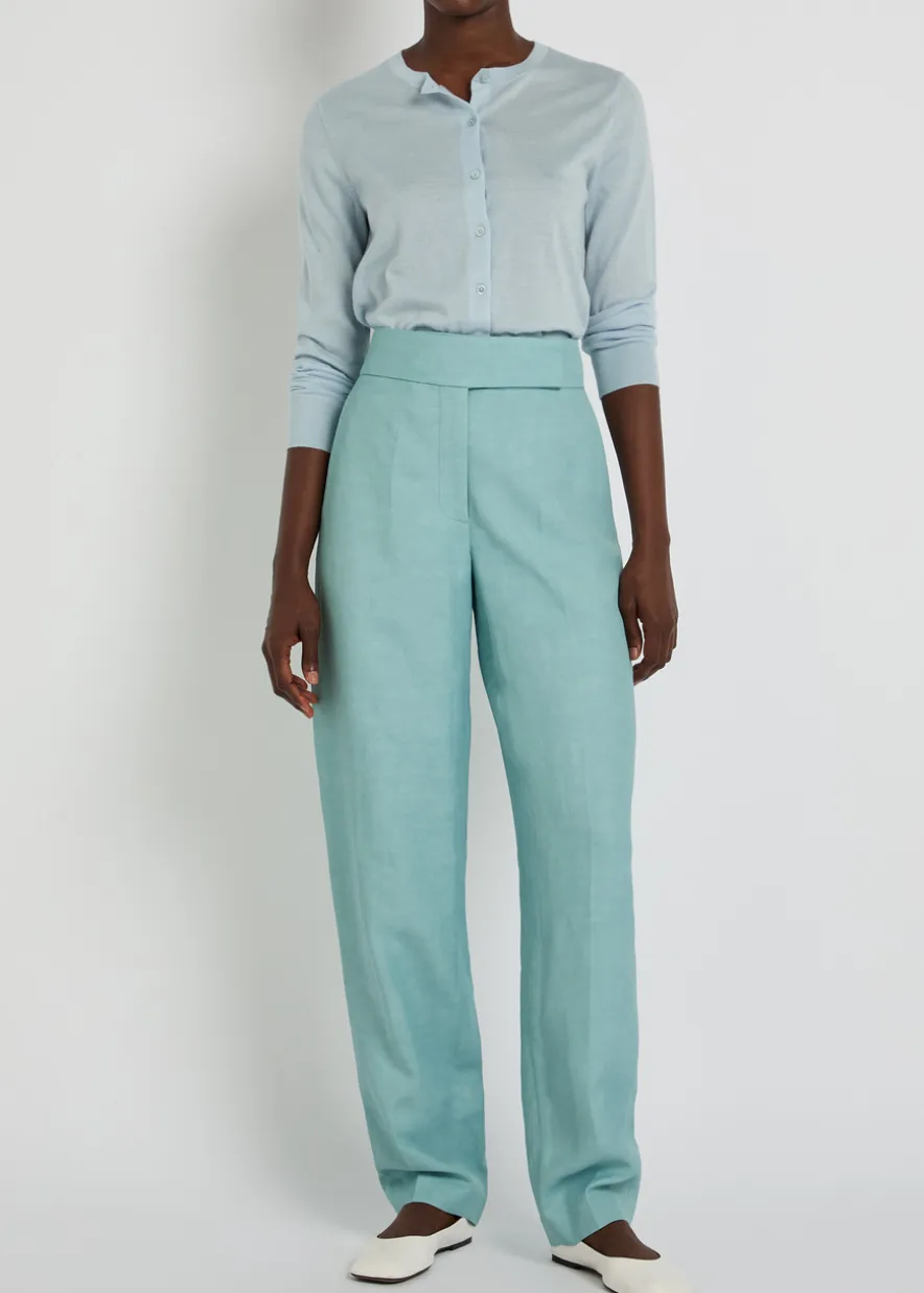 Aix tapered-leg woven trousers