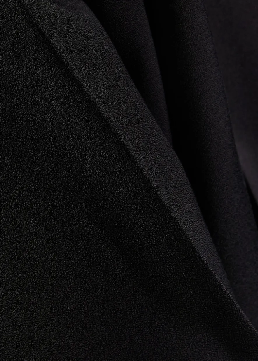 Aix tapered stretch-crepe trousers