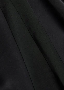 Aker low-back satin midi dress