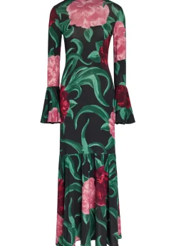 Alba floral-print stretch-jersey maxi dress