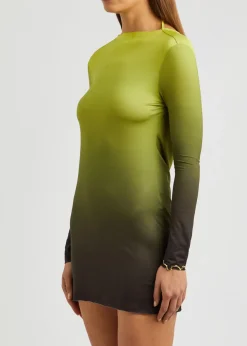 Alba ombré jersey mini dress