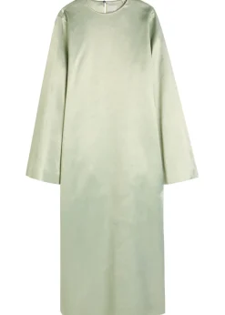 Alba satin midi dress