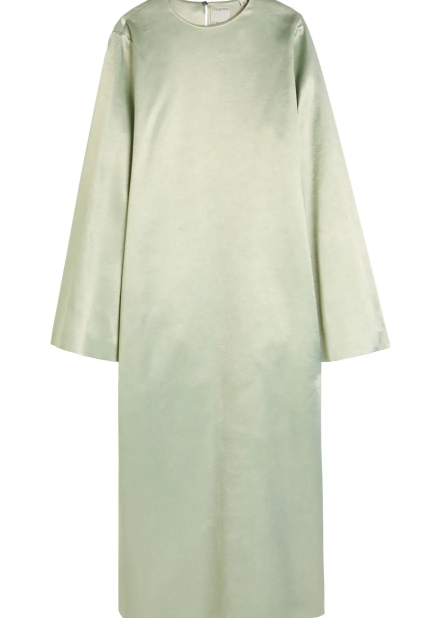 Alba satin midi dress