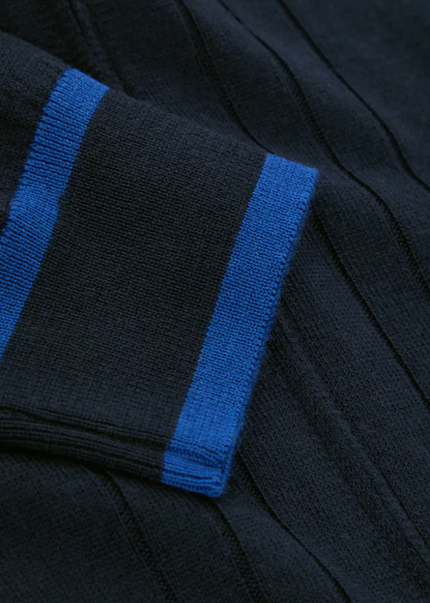 Albie striped merino wool cardigan