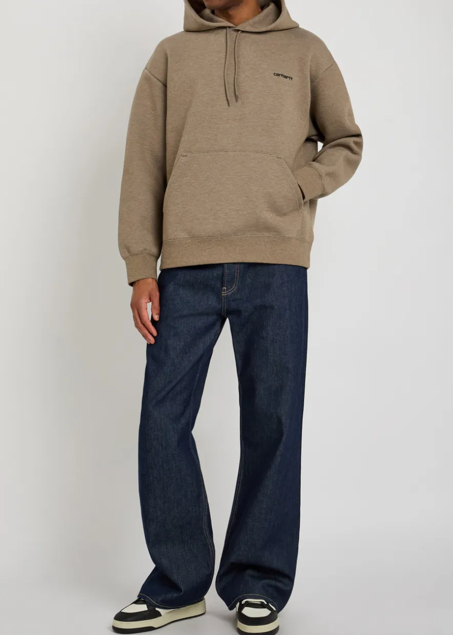 Alda hooded cotton-blend sweatshirt