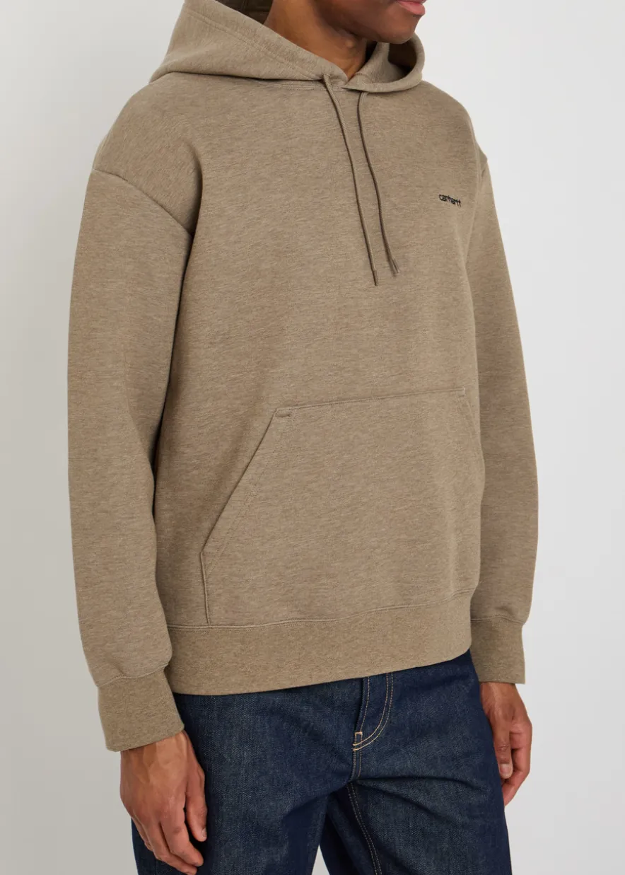 Alda hooded cotton-blend sweatshirt