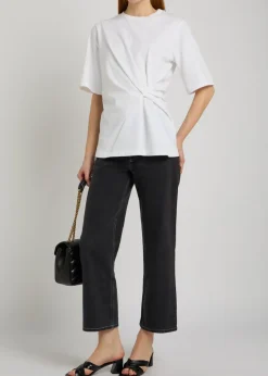 Alec cropped straight-leg jeans