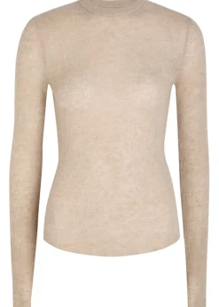 Alessia wool and cashmere-blend top