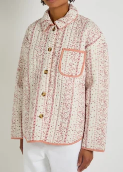 Alexie printed cotton jacket