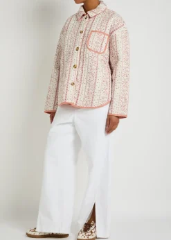 Alexie printed cotton jacket
