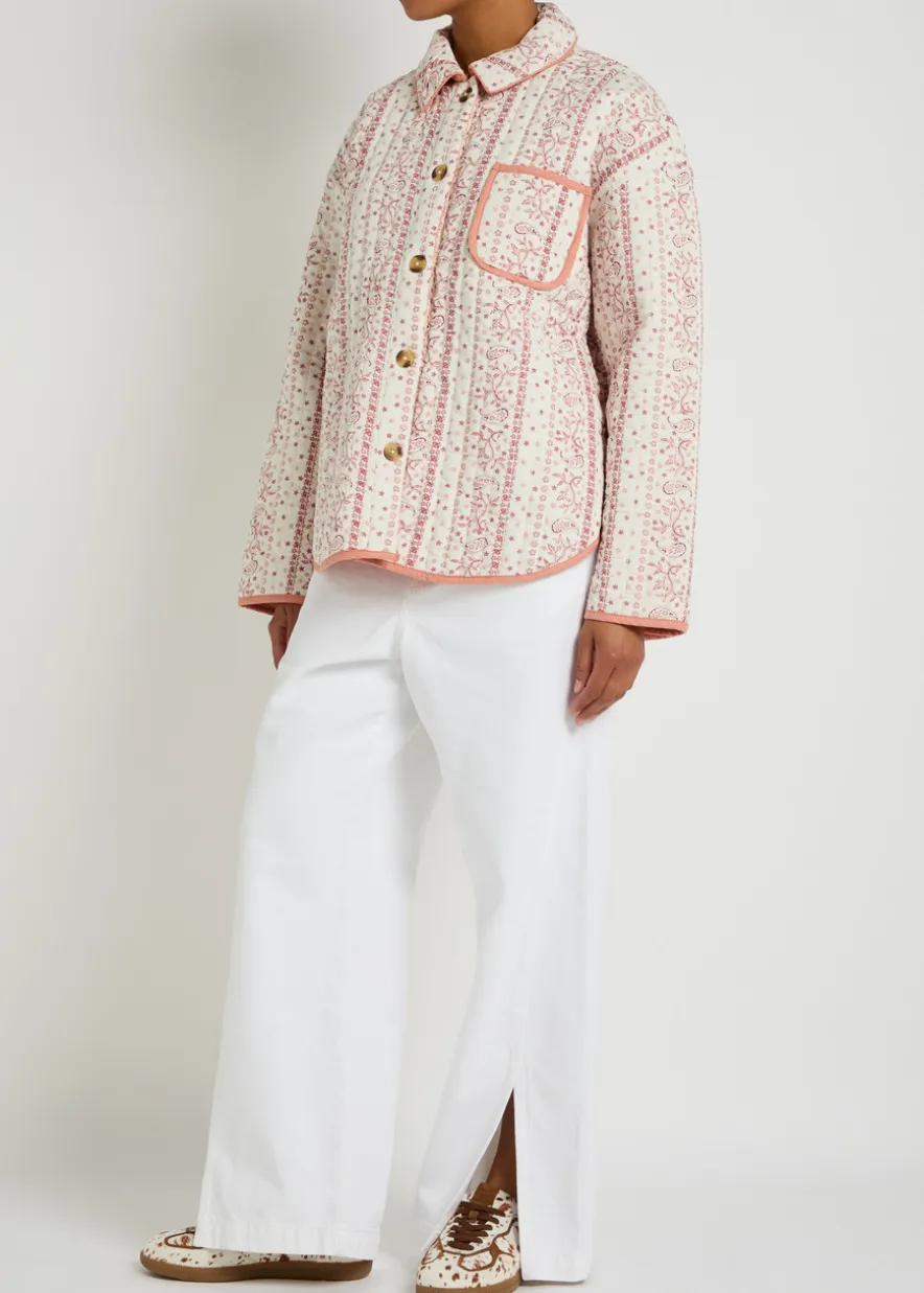 Alexie printed cotton jacket