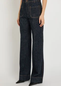 Alina flared-leg jeans